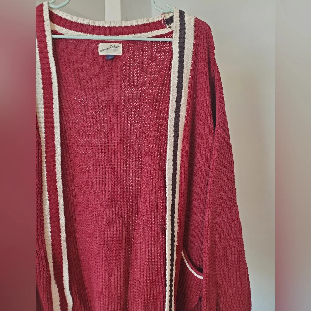 Universal Thread Knit Collegiate Cardigan - Picture 3 of 9